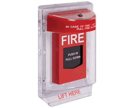 STI1100  Acrilico Protector de Palanca de Incendio